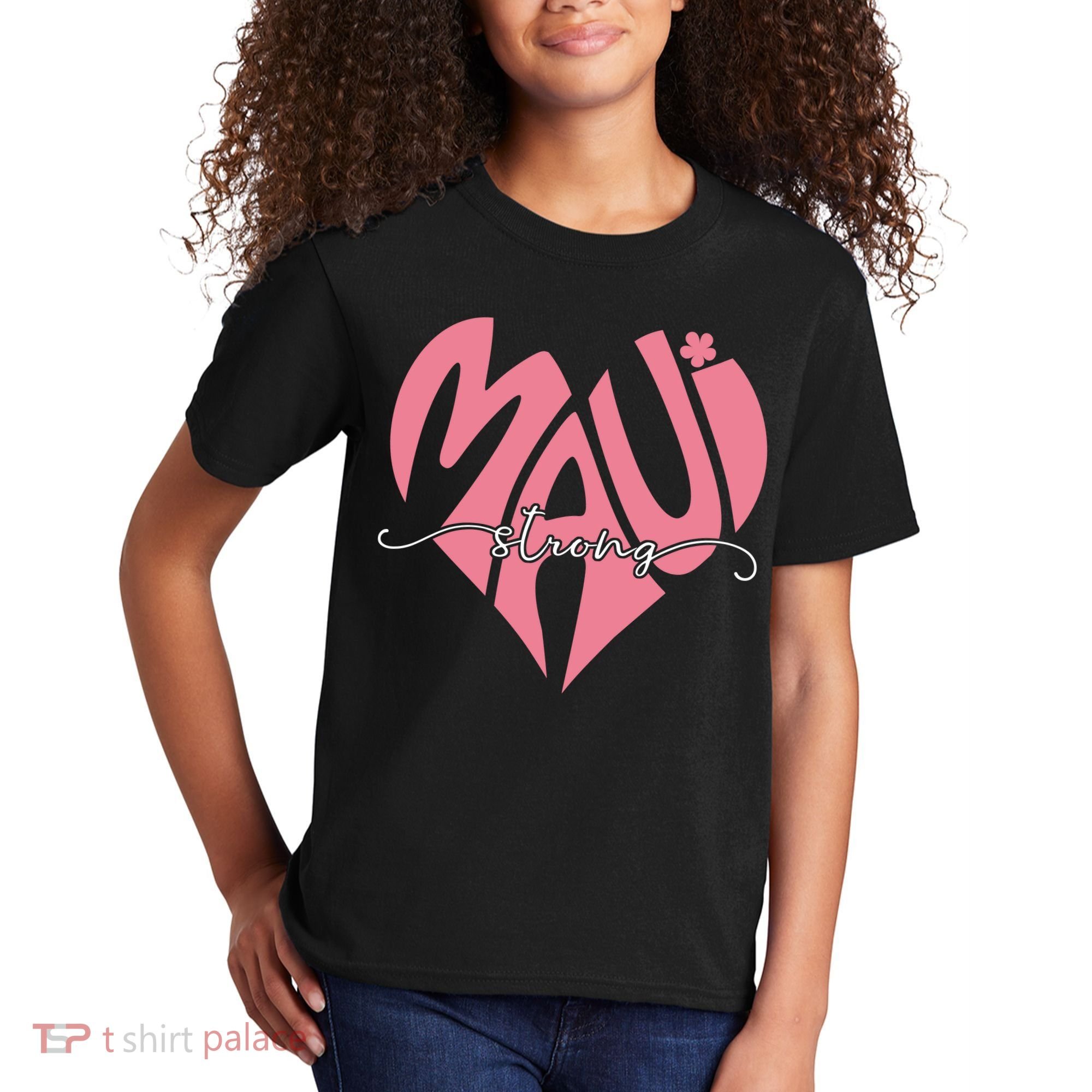 Love Support Maui Strong Kids T-Shirt
