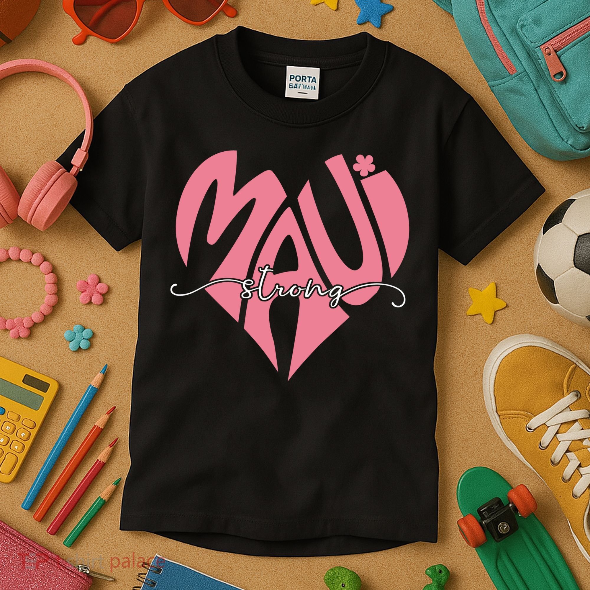 Love Support Maui Strong Kids T-Shirt