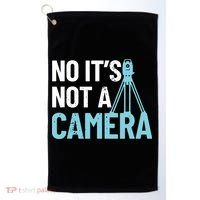 Land Surveyor No Its Not A Camera Surveyor Golf Towel thumb 0