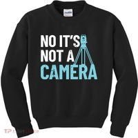 Land Surveyor No Its Not A Camera Surveyor Kids Sweatshirt thumb 0