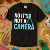 Land Surveyor No Its Not A Camera Surveyor Kids T-Shirt thumb 3