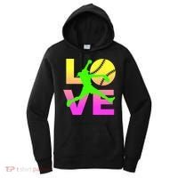 Love Softball N Gift Women's Hoodie thumb 0