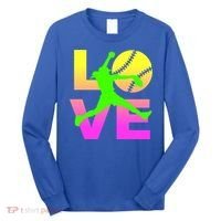 Love Softball N Gift Long Sleeve Shirt thumb 0