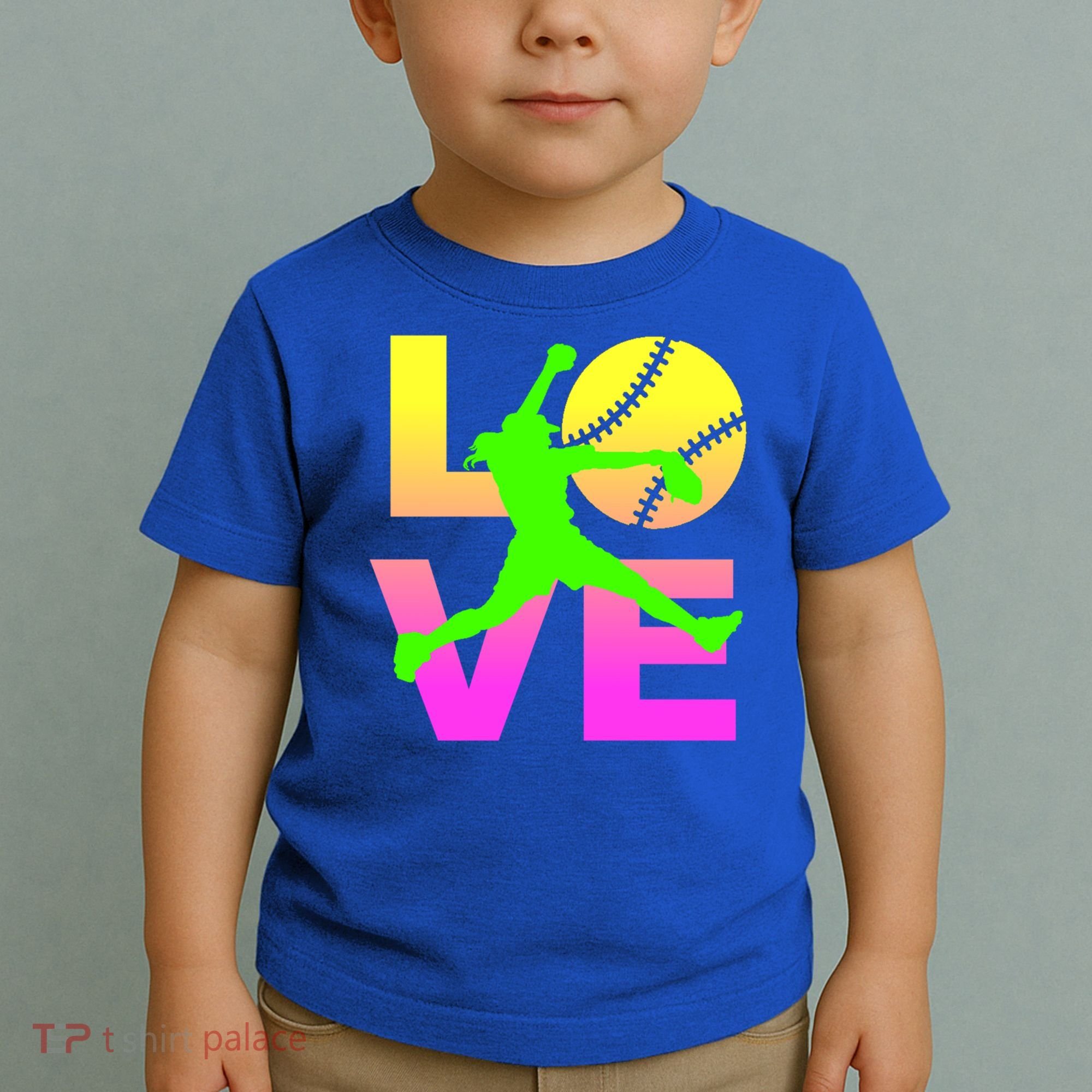 Love Softball N Gift Toddler T-Shirt
