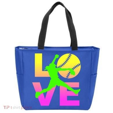Love Softball N Gift Tote Bag
