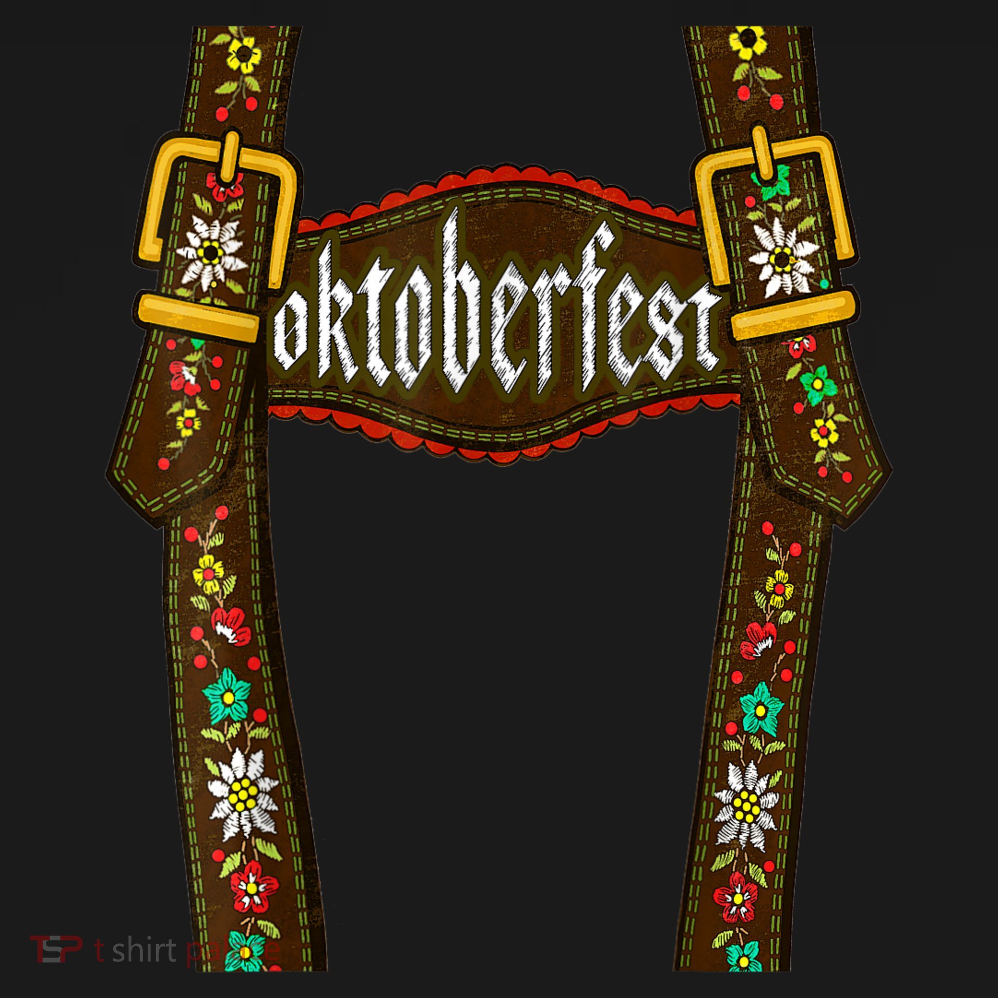 Lederhosen Suspenders Oktoberfest Bavarian Munich Beer Visor