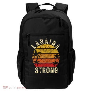 LAHAINA Strong Palm Trees Sunset Lahaina Hawaii Backpack