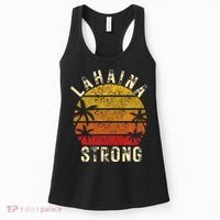 LAHAINA Strong Palm Trees Sunset Lahaina Hawaii Women's Tank Top thumb 0