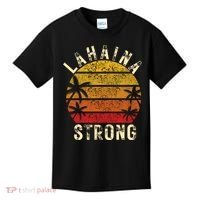LAHAINA Strong Palm Trees Sunset Lahaina Hawaii Kids T-Shirt thumb 0