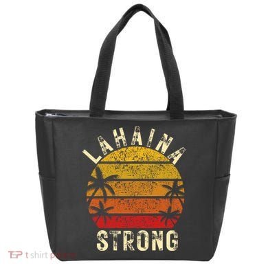 LAHAINA Strong Palm Trees Sunset Lahaina Hawaii Tote Bag