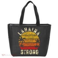 LAHAINA Strong Palm Trees Sunset Lahaina Hawaii Tote Bag thumb 0