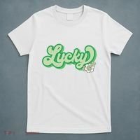 Lucky St PatrickS Day Retro Vintage T-Shirt thumb 5