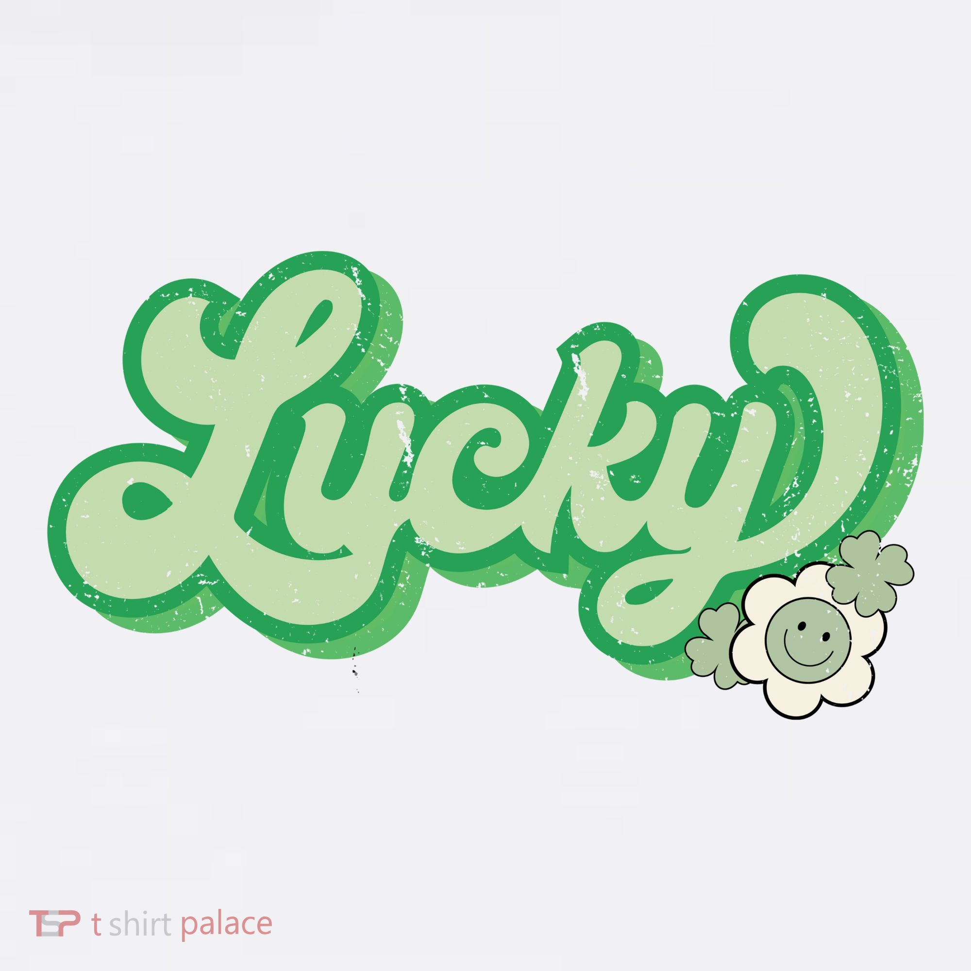 Lucky St PatrickS Day Retro Vintage T-Shirt