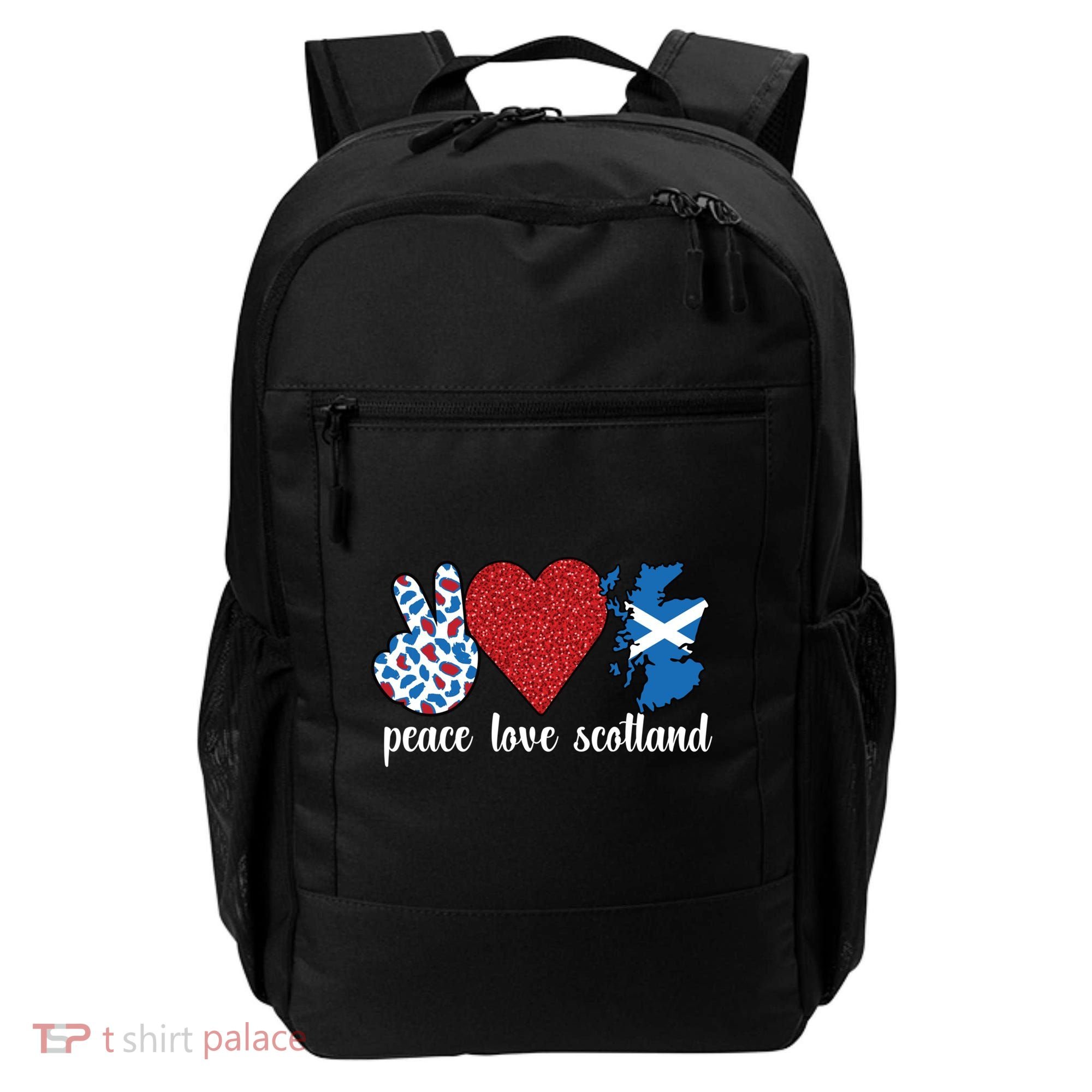 Love Scotland Proud Scottish Flag Scottish Roots Gift Backpack