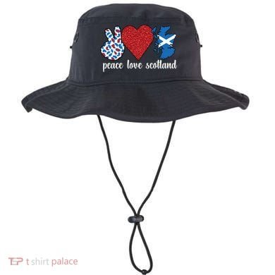 Love Scotland Proud Scottish Flag Scottish Roots Gift Bucket Hat