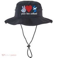 Love Scotland Proud Scottish Flag Scottish Roots Gift Bucket Hat thumb 0