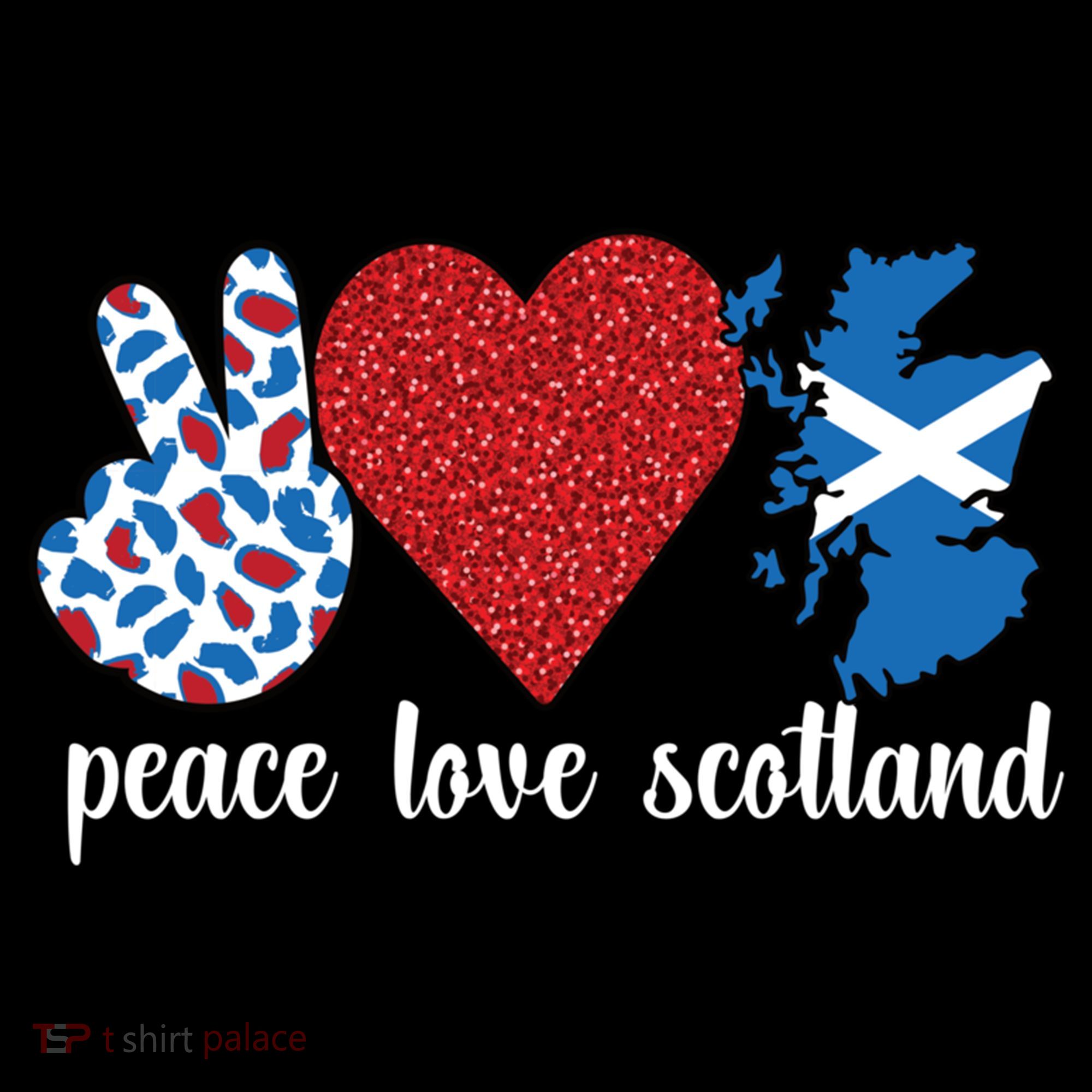 Love Scotland Proud Scottish Flag Scottish Roots Gift Women's Hoodie