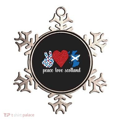 Love Scotland Proud Scottish Flag Scottish Roots Gift Ornament