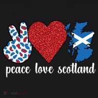 Love Scotland Proud Scottish Flag Scottish Roots Gift Ornament thumb 1