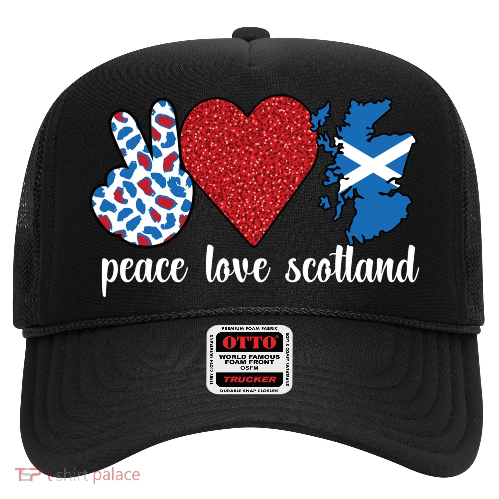 Love Scotland Proud Scottish Flag Scottish Roots Gift Hat
