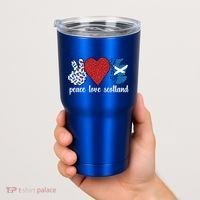 Love Scotland Proud Scottish Flag Scottish Roots Gift Tumbler thumb 2