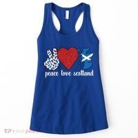 Love Scotland Proud Scottish Flag Scottish Roots Gift Women's Tank Top thumb 0