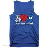 Love Scotland Proud Scottish Flag Scottish Roots Gift Tank Top thumb 0