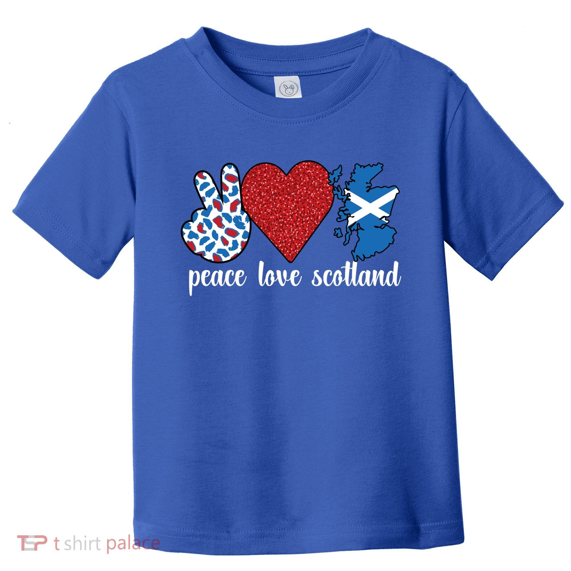 Love Scotland Proud Scottish Flag Scottish Roots Gift Toddler T-Shirt