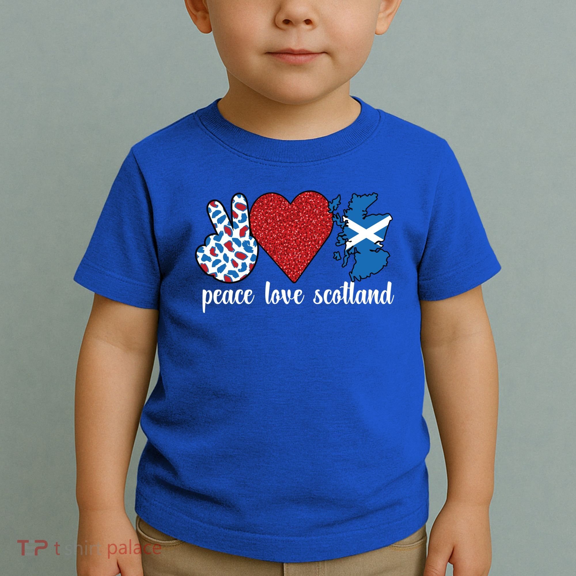 Love Scotland Proud Scottish Flag Scottish Roots Gift Toddler T-Shirt