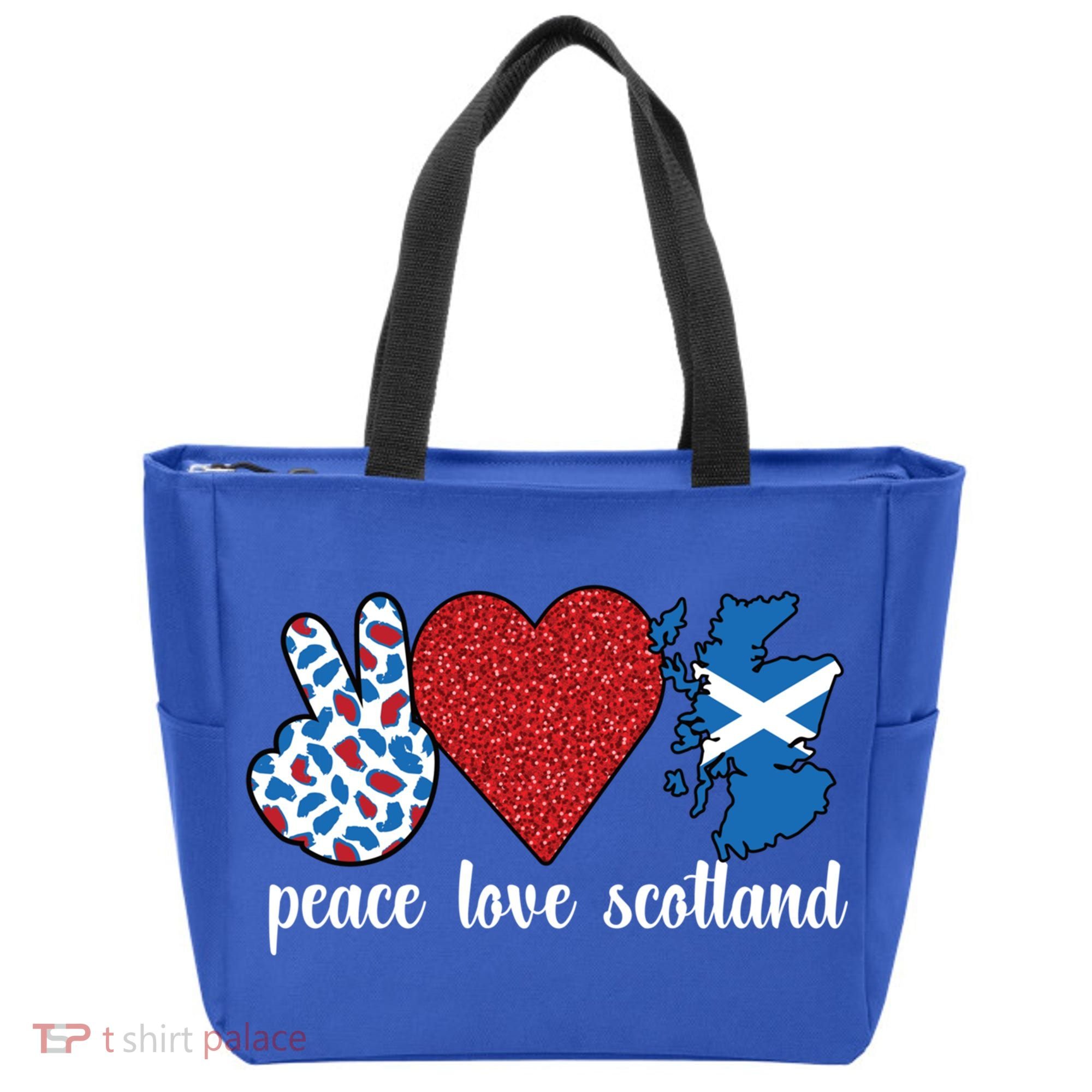 Love Scotland Proud Scottish Flag Scottish Roots Gift Tote Bag