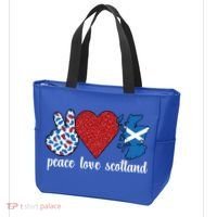 Love Scotland Proud Scottish Flag Scottish Roots Gift Tote Bag thumb 3