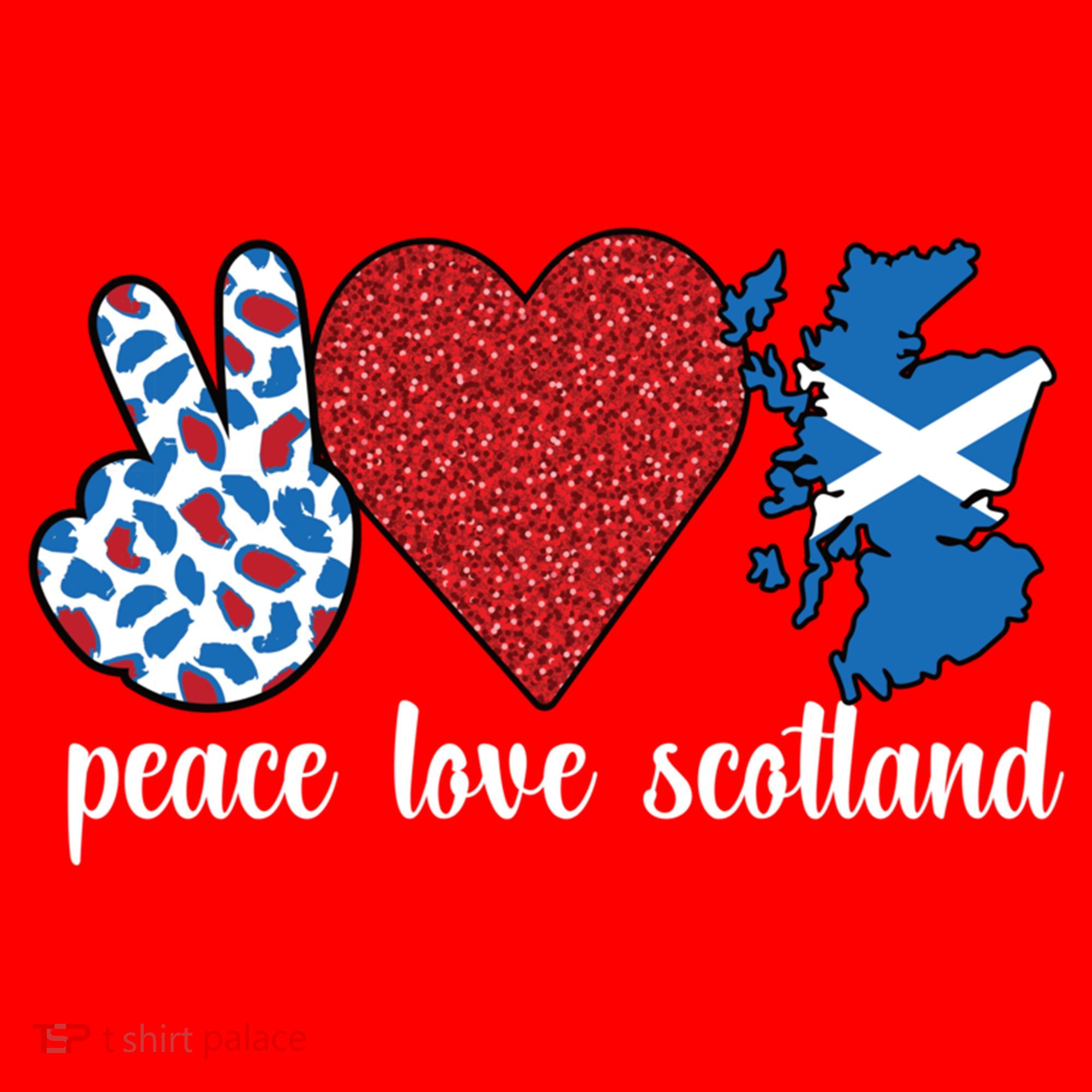 Love Scotland Proud Scottish Flag Scottish Roots Gift Santa Hat
