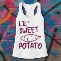 Lil Sweet Potato Women's Tank Top thumb 3