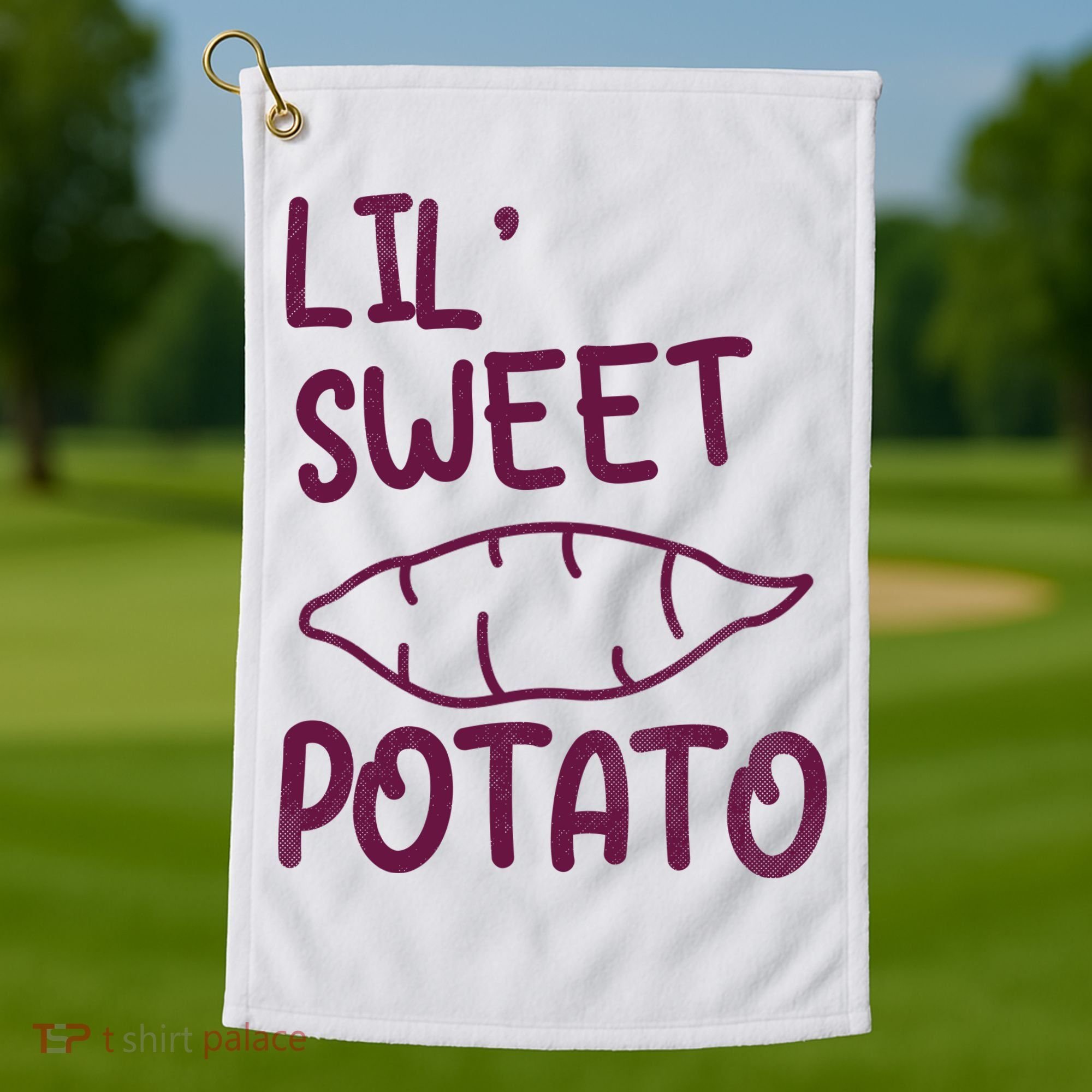Lil Sweet Potato Golf Towel