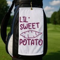 Lil Sweet Potato Golf Towel thumb 2