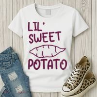 Lil Sweet Potato Women's T-Shirt thumb 3