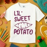 Lil Sweet Potato Kids T-Shirt thumb 3