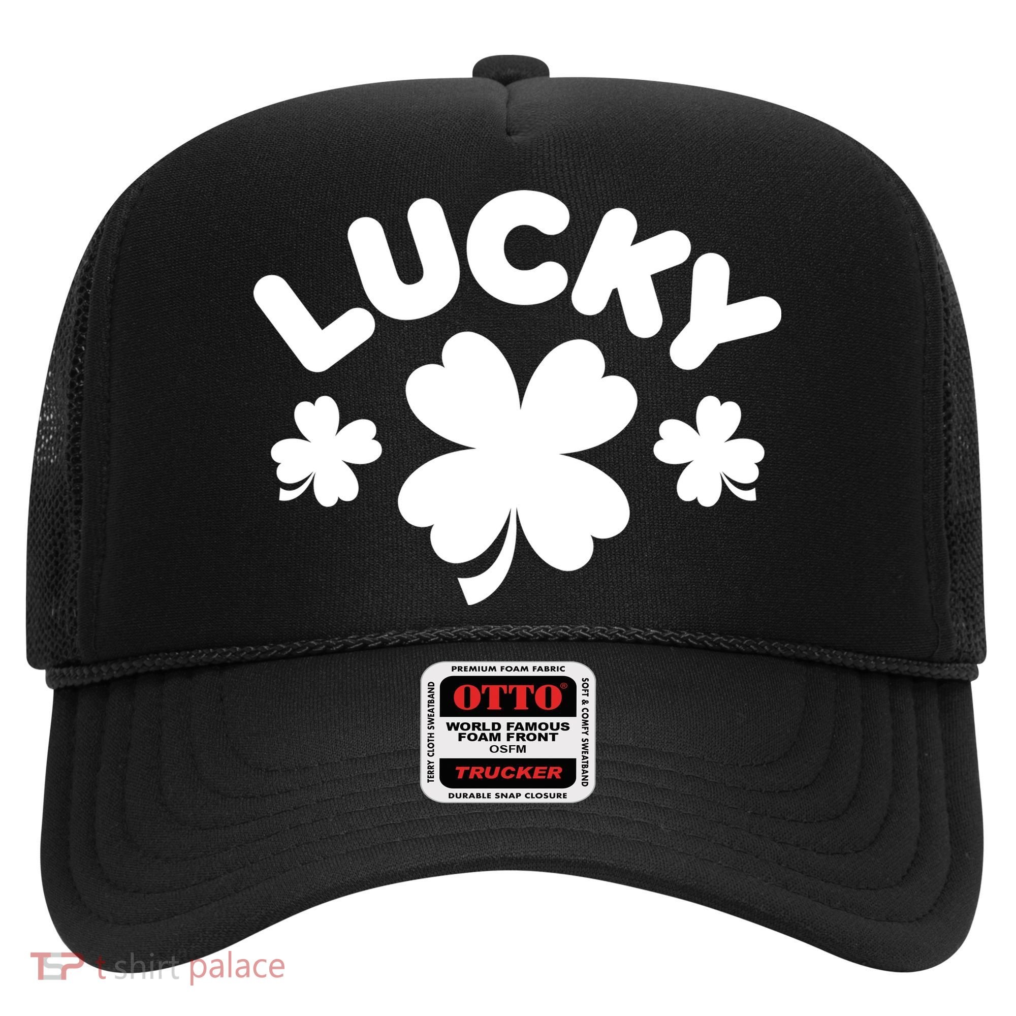 Lucky St Patricks Day Clover Festive Hat