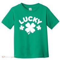 Lucky St Patricks Day Clover Festive Toddler T-Shirt thumb 0