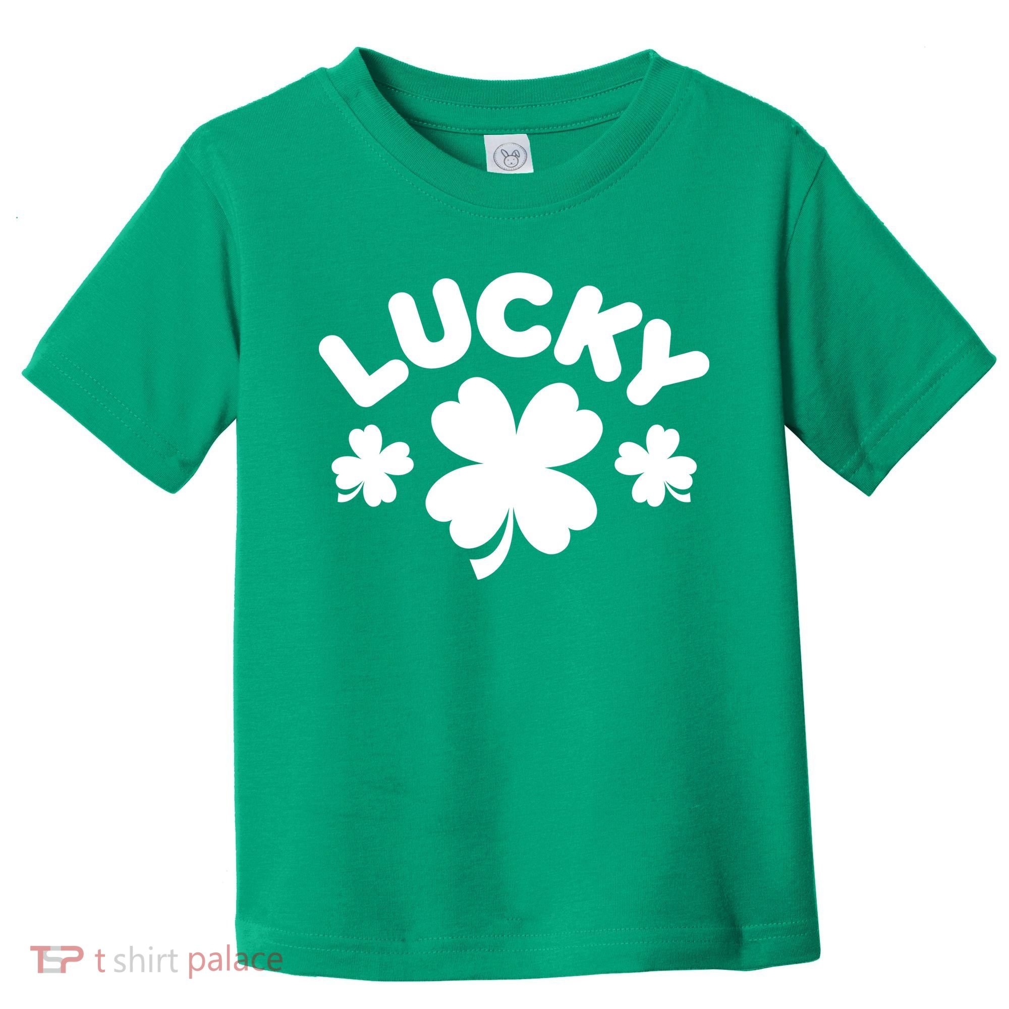 Lucky St Patricks Day Clover Festive Toddler T-Shirt