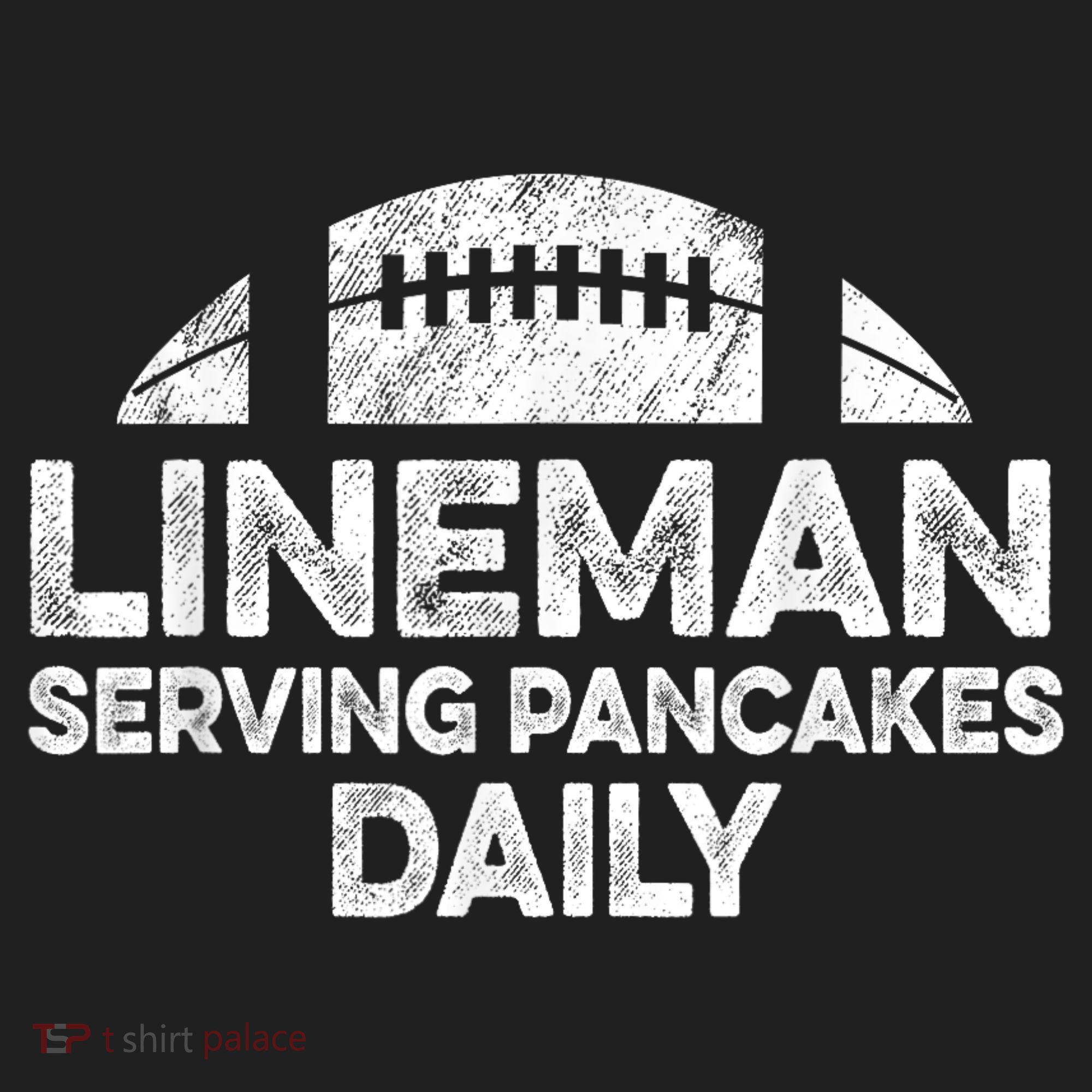 Lineman Serving Pancakes Daily Football Offensive Lineman Hat