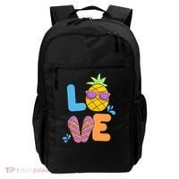Love Summer Pineapple Cute Backpack thumb 0