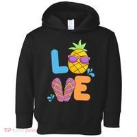 Love Summer Pineapple Cute Toddler Hoodie thumb 0