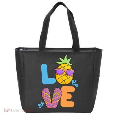 Love Summer Pineapple Cute Tote Bag