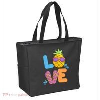 Love Summer Pineapple Cute Tote Bag thumb 2