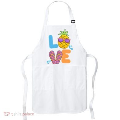 Love Summer Pineapple Cute Apron