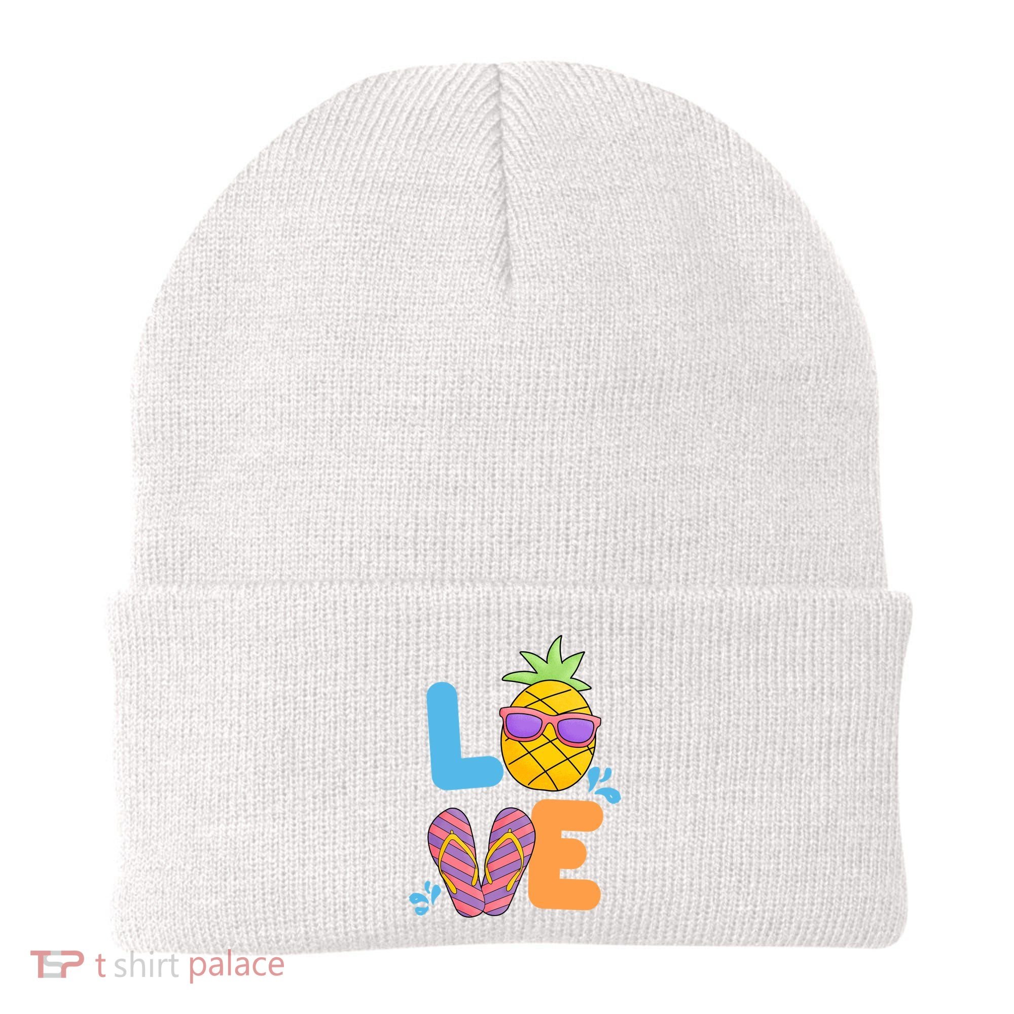 Love Summer Pineapple Cute Beanie