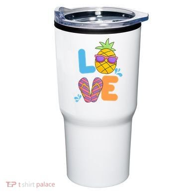 Love Summer Pineapple Cute Tumbler