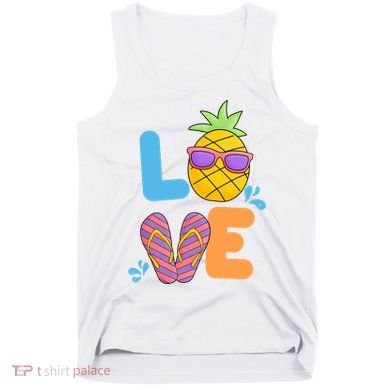 Love Summer Pineapple Cute Tank Top