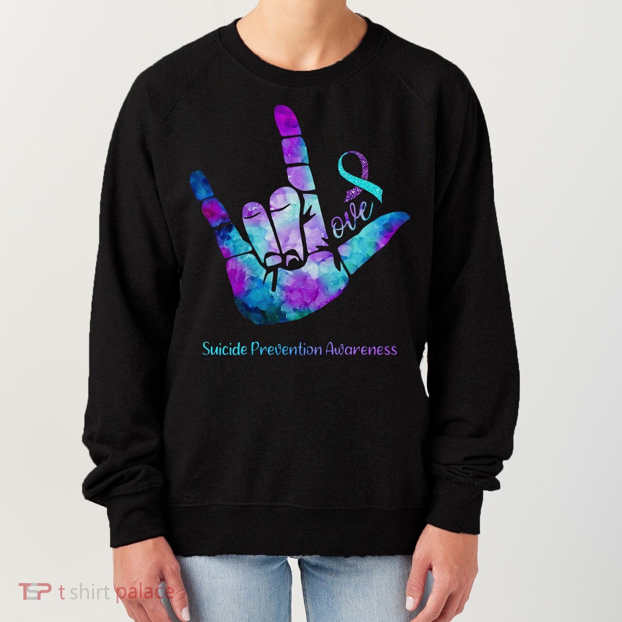 Love Suicide Prevention Awareness Women's Sweatshirt